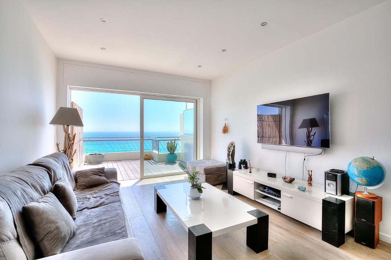 Apartmán Le Florentina, Dernier Etage Avec Terrasse, Vue Sur La Baie Des Anges Nice Exteriér fotografie